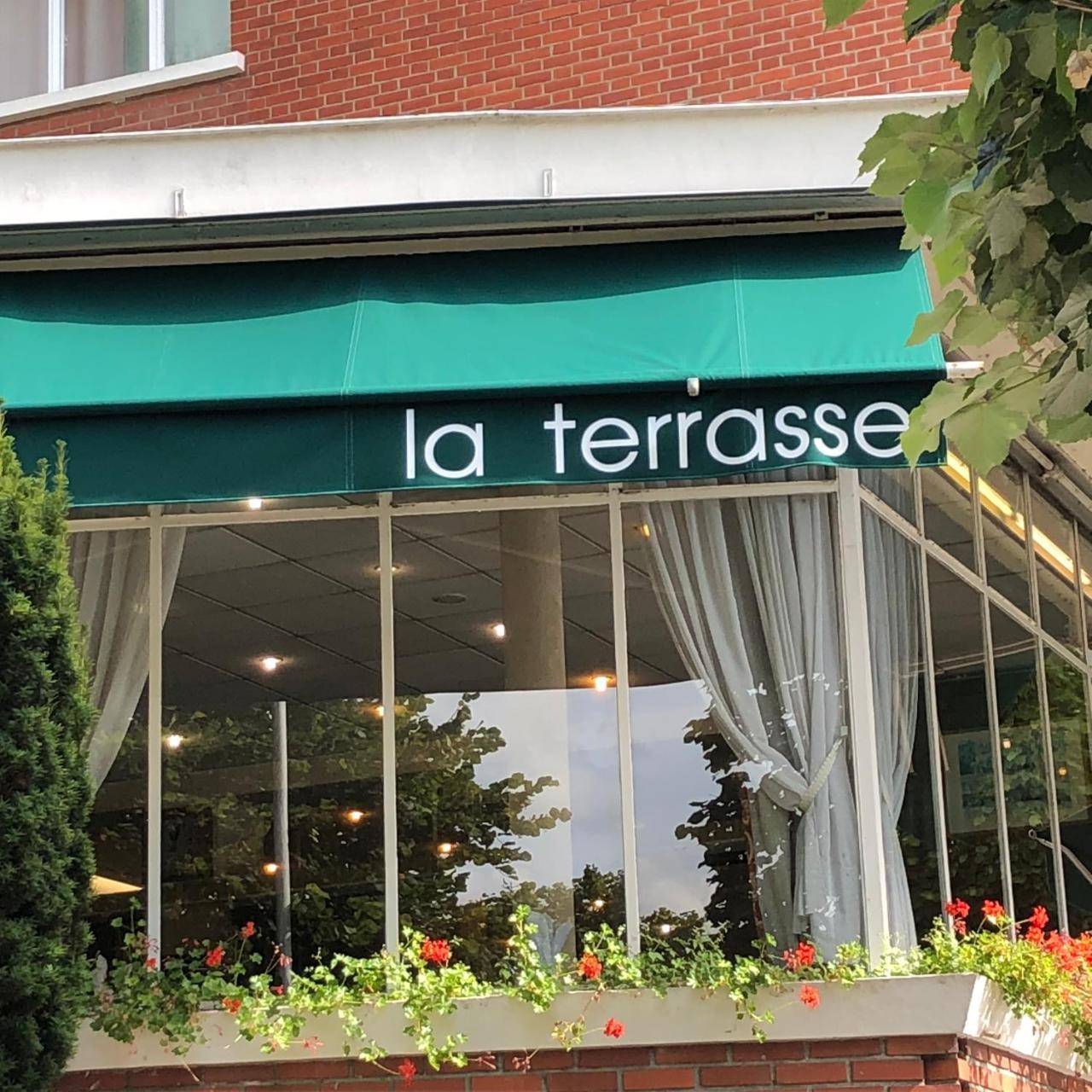 Logis Terrasse Hotel Lisieux Luaran gambar