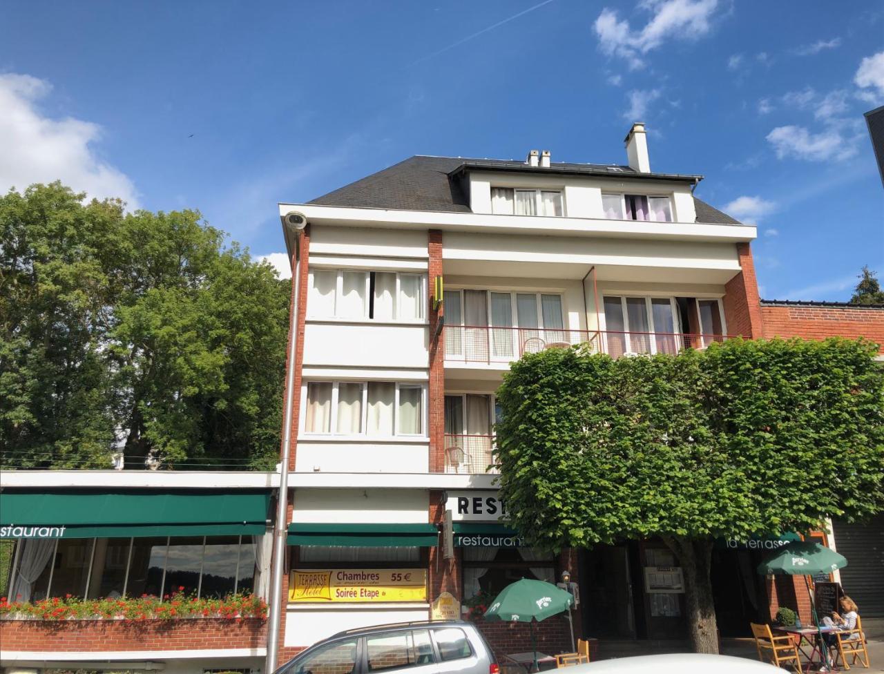 Logis Terrasse Hotel Lisieux Luaran gambar